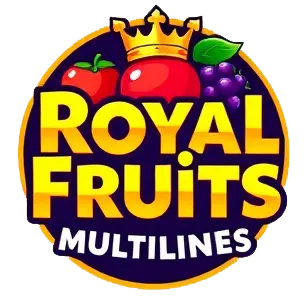 Royal Fruits MultiLines slot machine logo